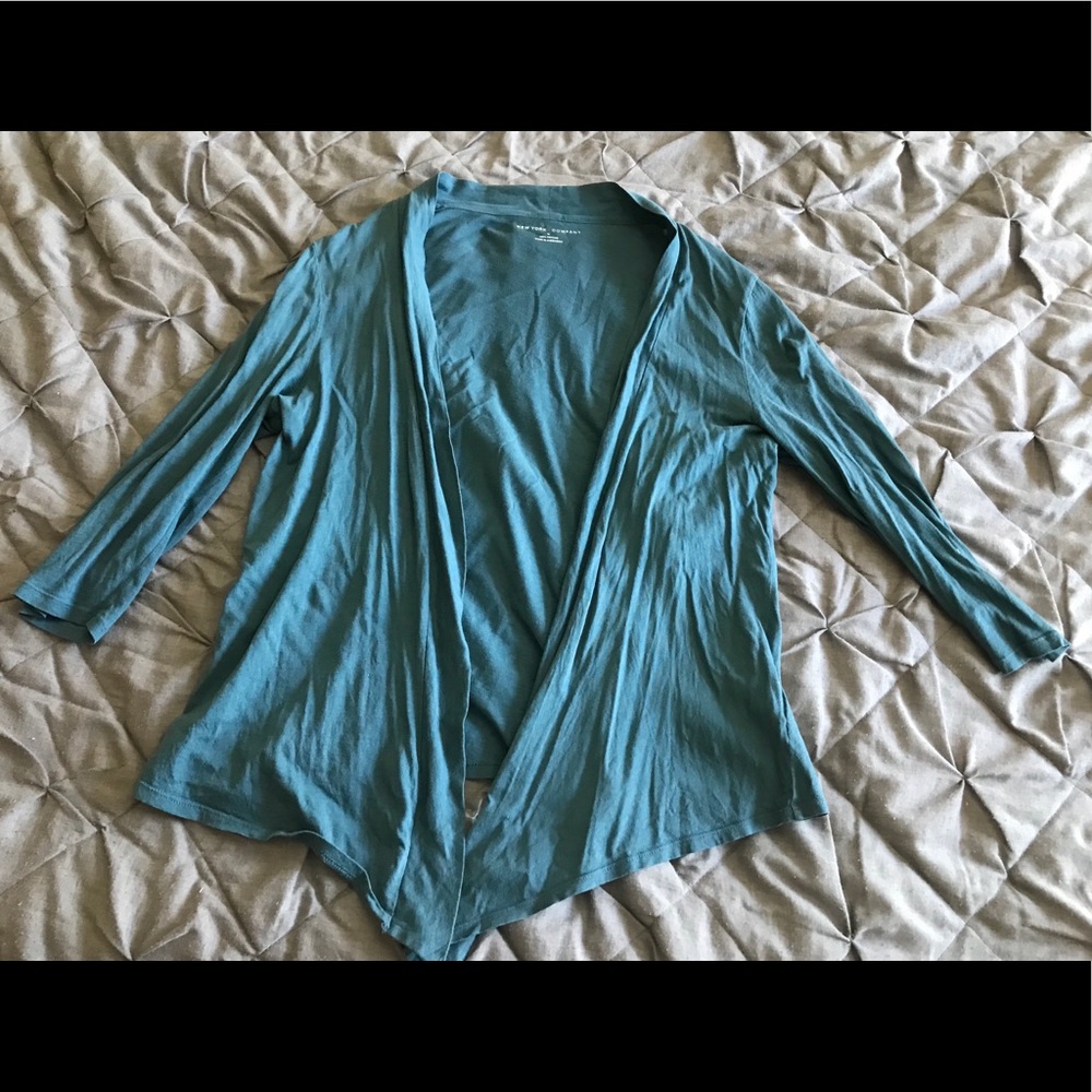 Blue Cardigan